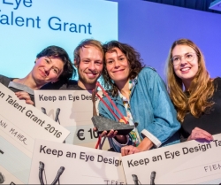 Vier winnaars Keep an Eye Design Talent Grant 2016 bekend!