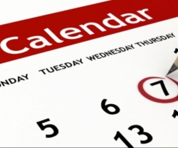 Een volle agenda!