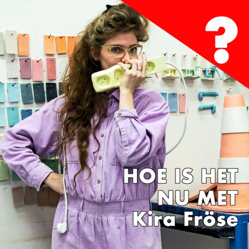 Kira Fröse zat gebeiteld na het winnen van het allereerste Galerie Pouloeuff Stipendium