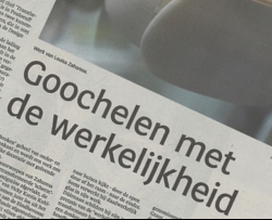 Design(studenten) in de galerie/krant