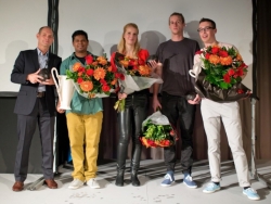 Bomvol bij uitreiking Keep an Eye Grants, Design Academy