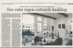 Een vuist tegen culturele kaalslag