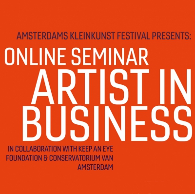 Seminar Artist in Business online groot succes