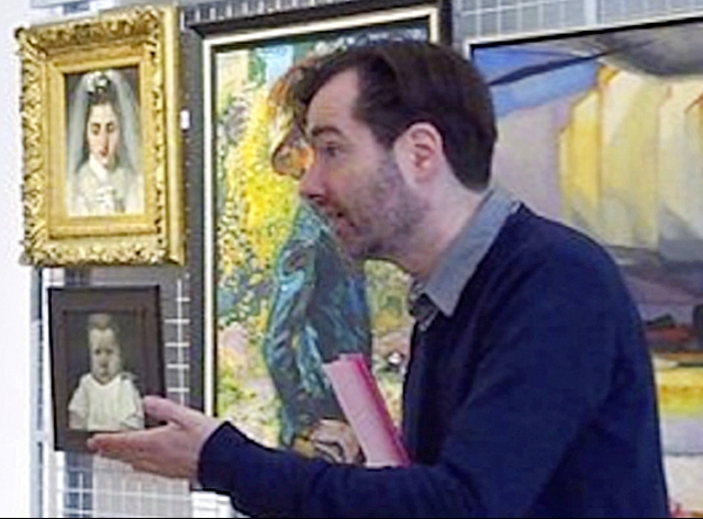 Aldwin Kroeze / met zijn nieuwe lezing