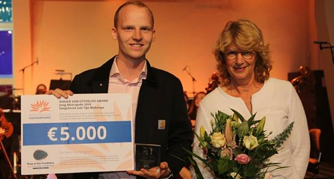 Tijn Wybenga wint derde Rogier Van Otterloo Award